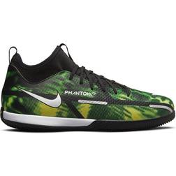 Nike Phantom GT2 Academy Dynamic Fit IC GS - Black/Green Strike/Metallic Platinum