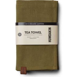 Humdakin Ekologisk 2-pack Kökshandduk Grön (70x45cm)