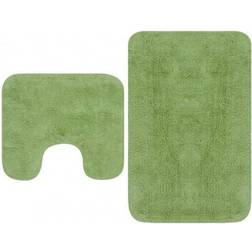 vidaXL 133233 2-pack Hvid, Grøn 63x93cm