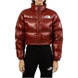 The North Face Women's Nuptse Short Jacket - Brick House Red