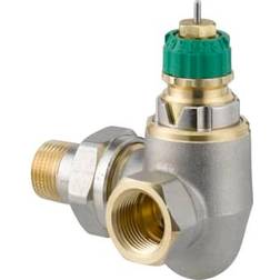 Danfoss 013G7718 Thermostat-Ventilunterteil s Dynamic Valve RA-DV DN10(3/8' Winkeleck links