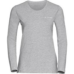 Vaude Brand LS Shirt Camiseta Montaña Manga Larga Mujer - Gris