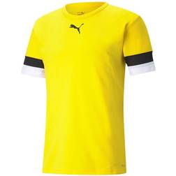 Puma teamRISE Jersey Men - Cyber Yellow/Black/White