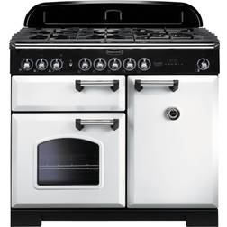 Rangemaster CDL100DFFWH/C Classic Deluxe 100cm Dual Fuel White