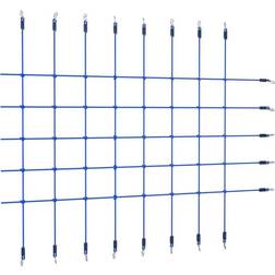 vidaXL Klatrenet 200x150 cm blå