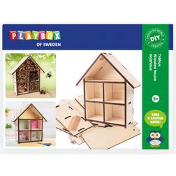 PlayBox Pysselset Trähus