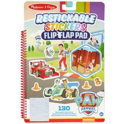 Melissa & Doug PAW Patrol Album Pieghevole con Adesivi Riutilizzabili Missioni Classiche (130 adesivi riutilizzabili)