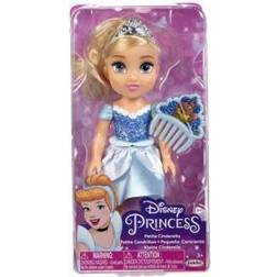 JAKKS Pacific DISNEY PRINCESSDisney Princess 15cm Cinderella Petite Doll with Comb