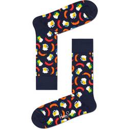 Happy Socks Beer and Sausage Sock - Navy