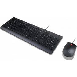 Lenovo Essential Teclado USB Italiano Negro