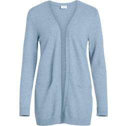 Vila Basic Knitted Cardigan - Ashley Blue