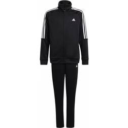 Adidas Kid's Sereno Tracksuit - Black/White (GS8907)