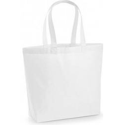 Westford Mill Organic Premium Cotton Maxi Tote Bag 2-pack - White