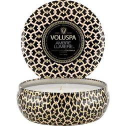 Voluspa Ambre Lumiere 3 Wick Tin Scented Candle 340g