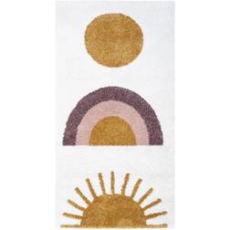 Nattiot Sunshine Rainbow Girl Rug 31.5x59.1"