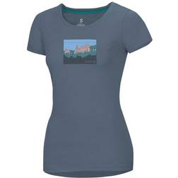 Ocun Camiseta de mujer Classic - Bleu