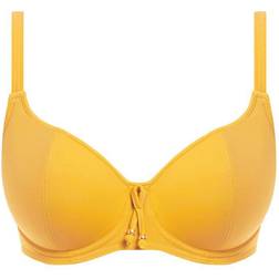 Freya Remix Sweetheart Padded Bikini Top - Yellow