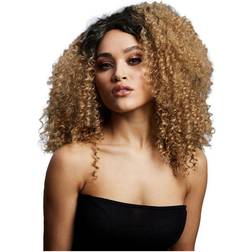 Smiffys Fever Lizzo Wig Caramel