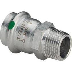 VIEGA Sanpress Inox overgangsnippel
