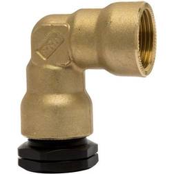 TA IMI TA 16 mm x 1/2" vinkel med muffe, messing, PN16