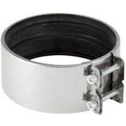 Geberit kromstålskobl. til ovg. plast/støbejernsrør ø159/168 mm