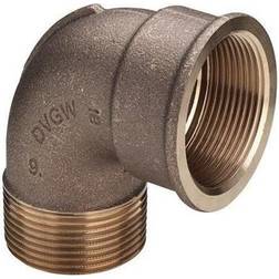 VIEGA Vinkel muffe/nippel Rødgods Gevindfittings 11/4"