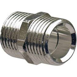 Uponor coupling plated uni 1/2mt-1/2mt