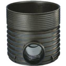 Wavin Rense-insp.brønd 600-250mm T1 30° gennemløb for glat rør. Tegra