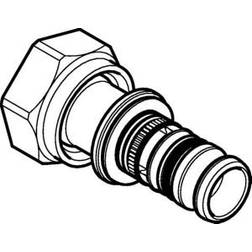 Geberit Mepla overgang med omløber d=32 mm G=3/4"