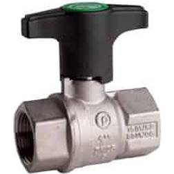 PETTINAROLI F x f heavyduty fullway ball valve extended plastic lever