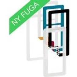 Schneider Electric Fuga Choice Ramme 2,5m, Frost