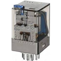 Finder stikbensrelæ plug-in 3 CO 10A 24VDC