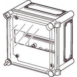 Fibox DIN-skinnekasse HAHD-1 komplet