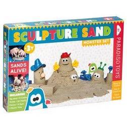 Paradiso Toys Kinetisk sand 1kg Monster sæt
