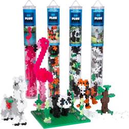 Plus Plus Plus-Plus 4-Pack Plus-Plus Zoo Building Set