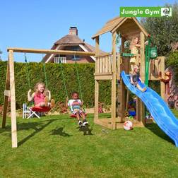 Jungle Gym Lektorn Mansion med gungmodul