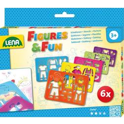 Lena Tegneskabeloner Figures & Fun