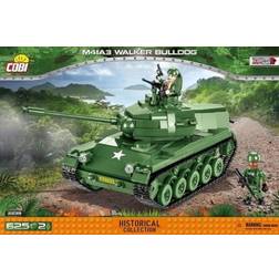 Cobi M41A3 Walker Bulldog, amerikansk tank, 625 dele