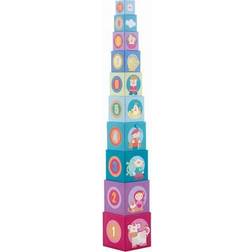 Sevi stapelblock Fairytale junior 106 cm 10 delar