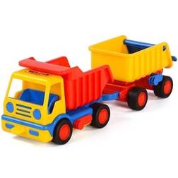 Polesie 9647 Basics, tipper with a trailer in a net