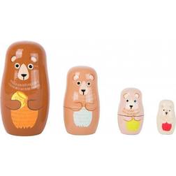 Small Foot Babushka Familie, Bjørne