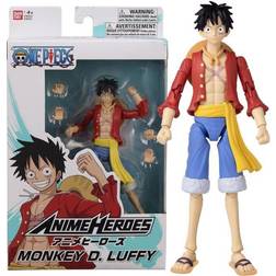 Bandai One Piece Anime Heroes Monkey D Luffy Figur 16cm