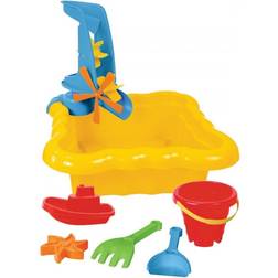 Wader Sandbox with accessories yellow