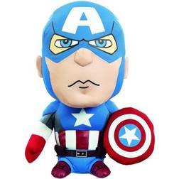 Marvel Medium Captain America Talking Plush