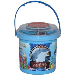 Wild Republic 23152 Adventure Bucket Mini Ocean, Playing Set, 10 cm, 18 Pieces, Multi