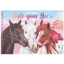 Depesche Miss Melody Style Your Horse Colouring Book (0411583)