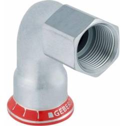 Geberit Mapress FZ overgangsvinkel 22 mm x 1/2'' 90° muffe-nippel
