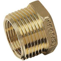Buderus PURAFIT nippelmuffe 3/4'' x 1/2'' Siliciumbronze. Blyfri