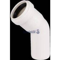 VVS Bøjning PP 32mm-45gr hvid