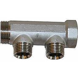 PETTINAROLI TEA fordelerrør 3/4'' med 2x1/2'' nippel studse